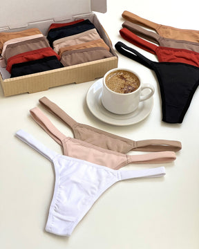 Combo Leve 10 e Pague 8 - Calcinhas Em Microfibra Les Crèmes