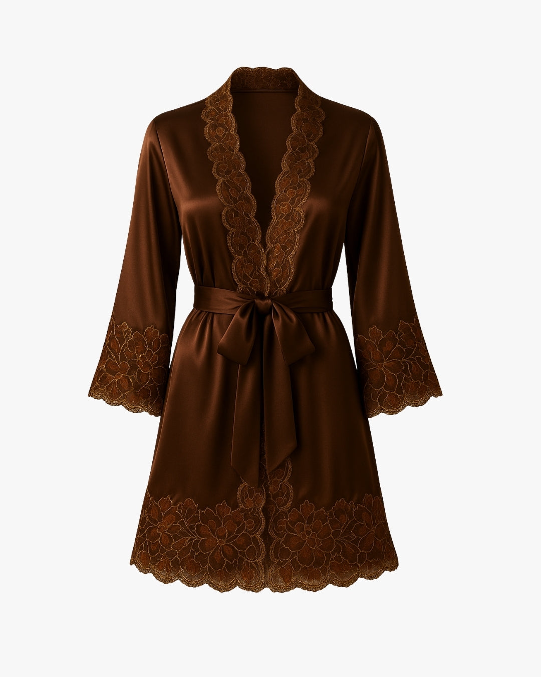 Conjunto Noix Royale - Camisola + Robe e Calcinha