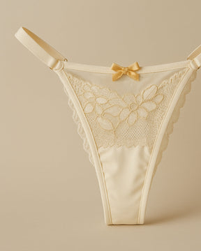 Calcinha J’adore em Microfibra com Renda e Regulagem